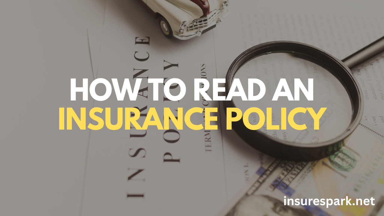 How to Read an Insurance Policy